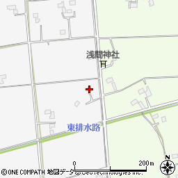 埼玉県春日部市椚637周辺の地図