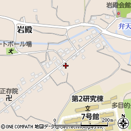 埼玉県東松山市岩殿1162周辺の地図