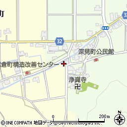 福井県福井市深見町10周辺の地図