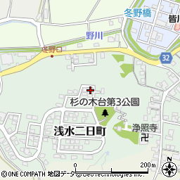 福井県福井市浅水二日町301周辺の地図