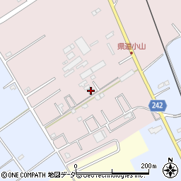 茨城県鹿嶋市小山1117-24周辺の地図