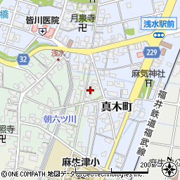 福井県福井市浅水二日町127-4周辺の地図