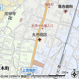 丸竹商店周辺の地図