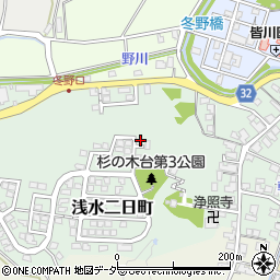 福井県福井市浅水二日町218周辺の地図