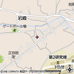 埼玉県東松山市岩殿1458周辺の地図