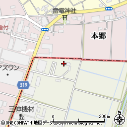 埼玉県春日部市不動院野2505周辺の地図