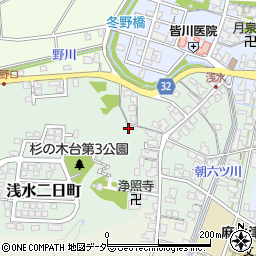 福井県福井市浅水二日町59-61周辺の地図