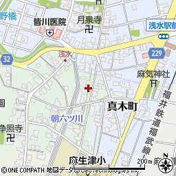 福井県福井市浅水二日町127-10周辺の地図