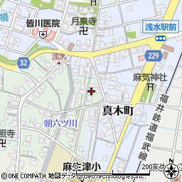 福井県福井市浅水二日町127-5周辺の地図