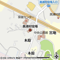 茨城県稲敷郡美浦村周辺の地図