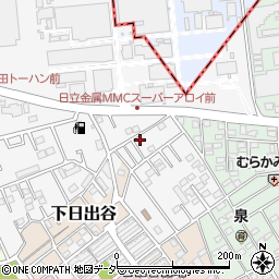 埼玉県桶川市上日出谷1275-12周辺の地図