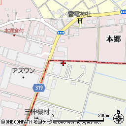 埼玉県春日部市不動院野2499周辺の地図