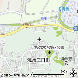 福井県福井市浅水二日町223-1周辺の地図