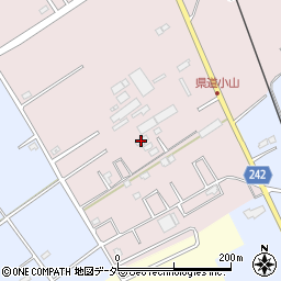 茨城県鹿嶋市小山1117-22周辺の地図