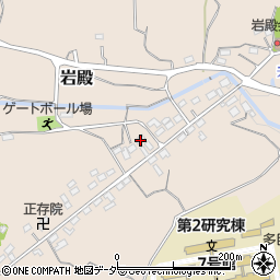埼玉県東松山市岩殿1461周辺の地図