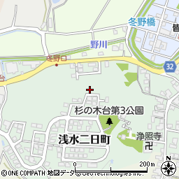 福井県福井市浅水二日町222周辺の地図