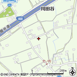 埼玉県桶川市川田谷5713周辺の地図