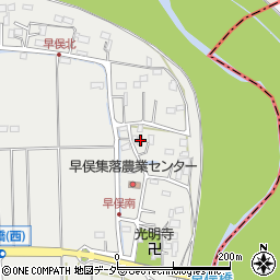 埼玉県東松山市早俣481周辺の地図