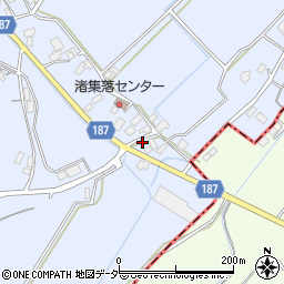 茨城県行方市矢幡618周辺の地図
