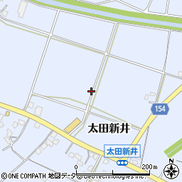 埼玉県白岡市太田新井周辺の地図