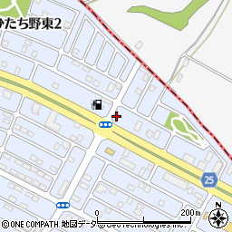 珍来ひたち野東店周辺の地図