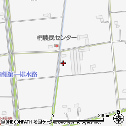 埼玉県春日部市椚661周辺の地図