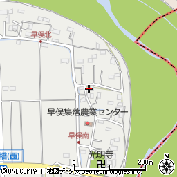 埼玉県東松山市早俣482周辺の地図