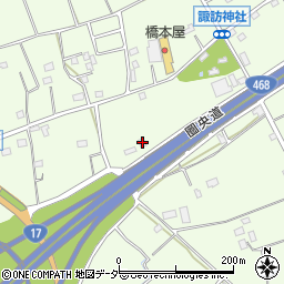 埼玉県桶川市川田谷6724周辺の地図