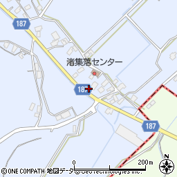 茨城県行方市矢幡611周辺の地図