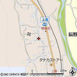 長野県上伊那郡辰野町上島2360周辺の地図