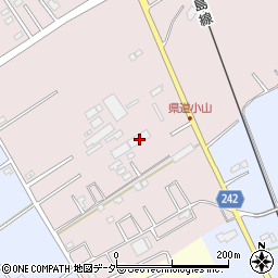 茨城県鹿嶋市小山1117-6周辺の地図