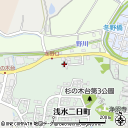 福井県福井市浅水二日町204周辺の地図