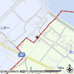 茨城県行方市矢幡147周辺の地図