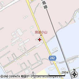 茨城県鹿嶋市小山1117-66周辺の地図