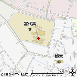 埼玉県立春日部特別支援学校　宮代分校周辺の地図