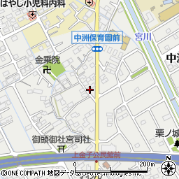 長野県諏訪市中洲2577周辺の地図