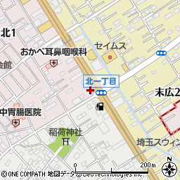 早瀬ホンダ周辺の地図