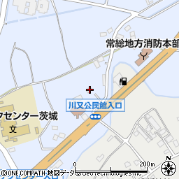 茨城県常総市水海道高野町553周辺の地図