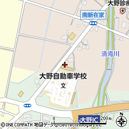 二番ラーメン 中津川店周辺の地図