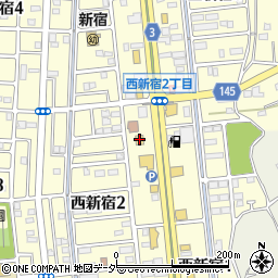 幸楽苑蓮田店周辺の地図