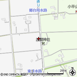 埼玉県春日部市椚640周辺の地図