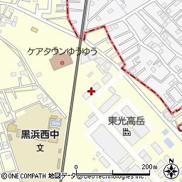 東光器材株式会社　埼玉工場周辺の地図
