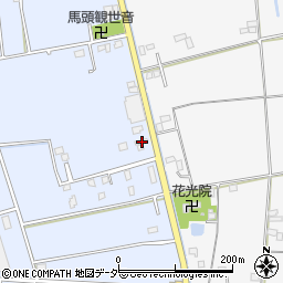 埼玉県春日部市立野69周辺の地図