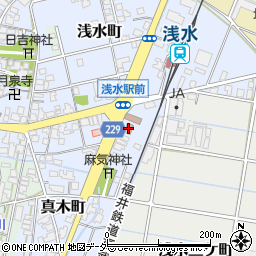 福井東商工会麻生津支所周辺の地図