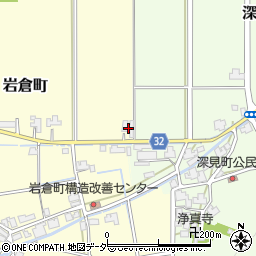 福井県福井市岩倉町13周辺の地図