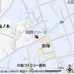 松岡リソース周辺の地図