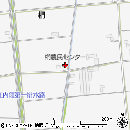 埼玉県春日部市椚340周辺の地図