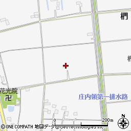 埼玉県春日部市椚357周辺の地図