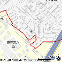 埼玉県白岡市小久喜321-7周辺の地図