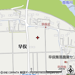 〒355-0043 埼玉県東松山市早俣の地図